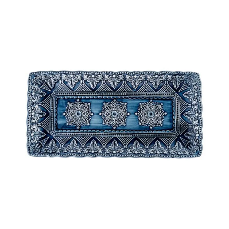 "Classic Relief" Western Embossed Ceramic Dinnerware Series