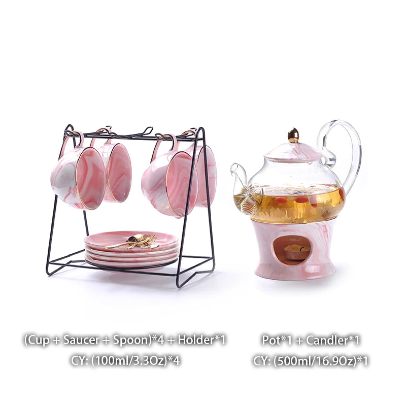 Diraa Marbling Set with Warmer.