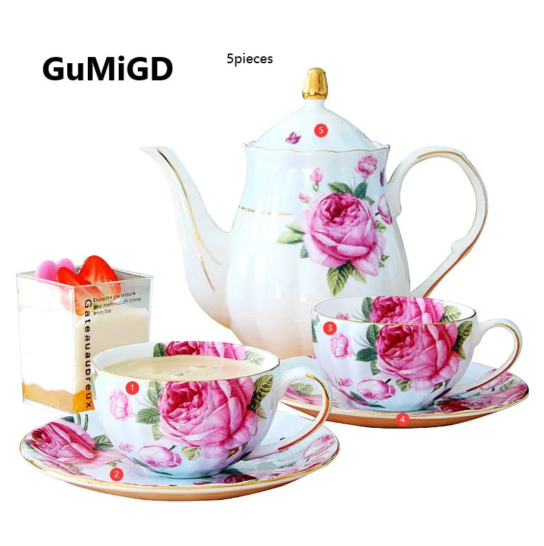 Royal European Bone China Afternoon Tea Set
