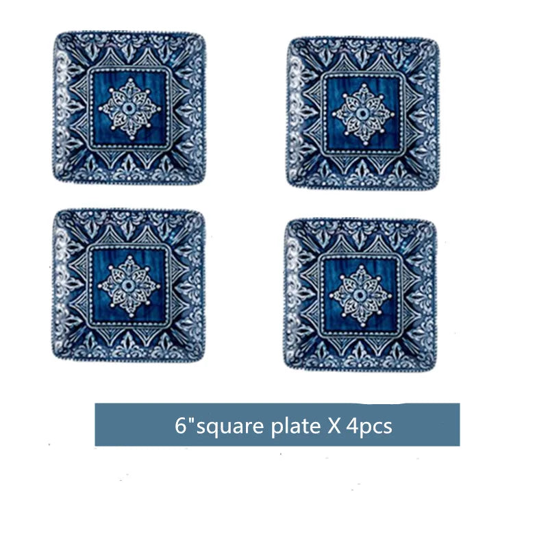 "Classic Relief" Western Embossed Ceramic Dinnerware Series