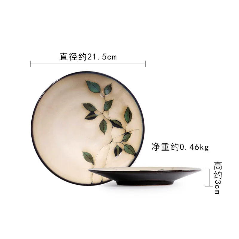 LingAo Creative Hand-Painted Ceramic Collection – Japanese & Korean Style