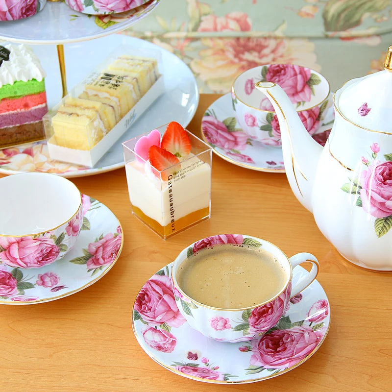 Royal European Bone China Afternoon Tea Set