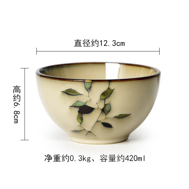 LingAo Creative Hand-Painted Ceramic Collection – Japanese & Korean Style