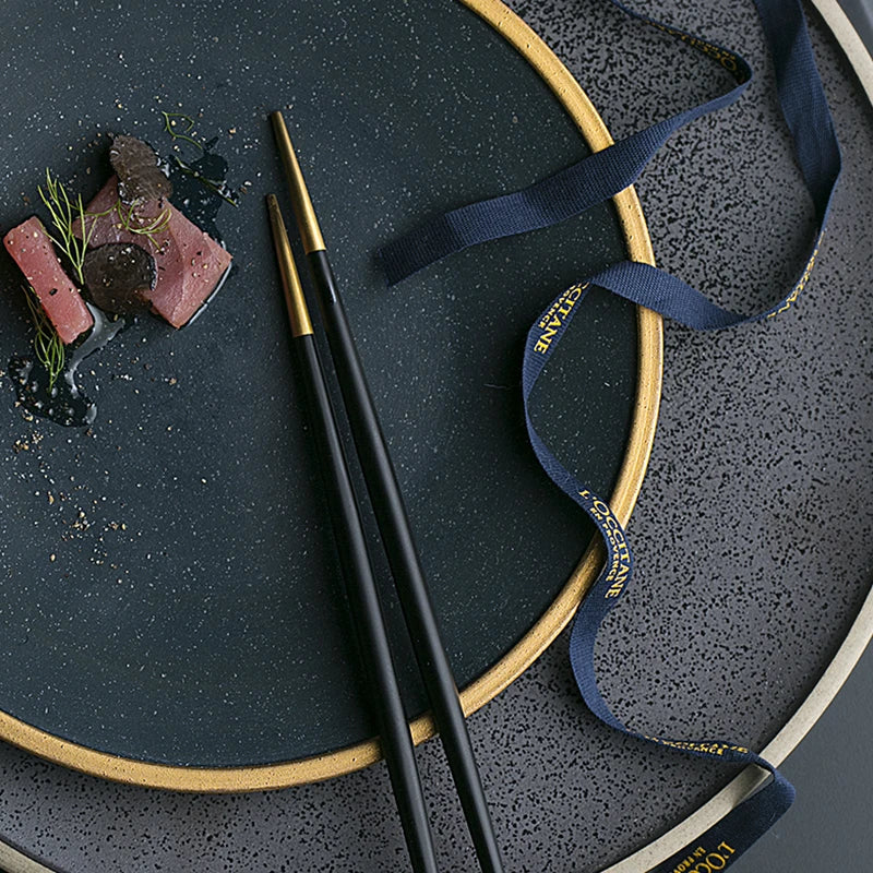 KINGLANG Korin Series Ceramic Dinner Set – Plates & Bowls