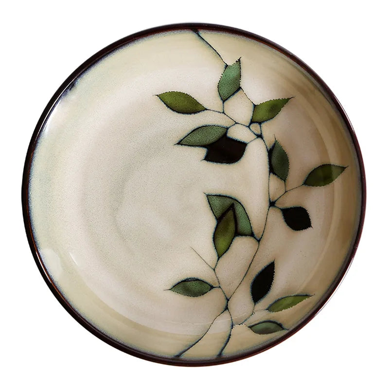 LingAo Creative Hand-Painted Ceramic Collection – Japanese & Korean Style