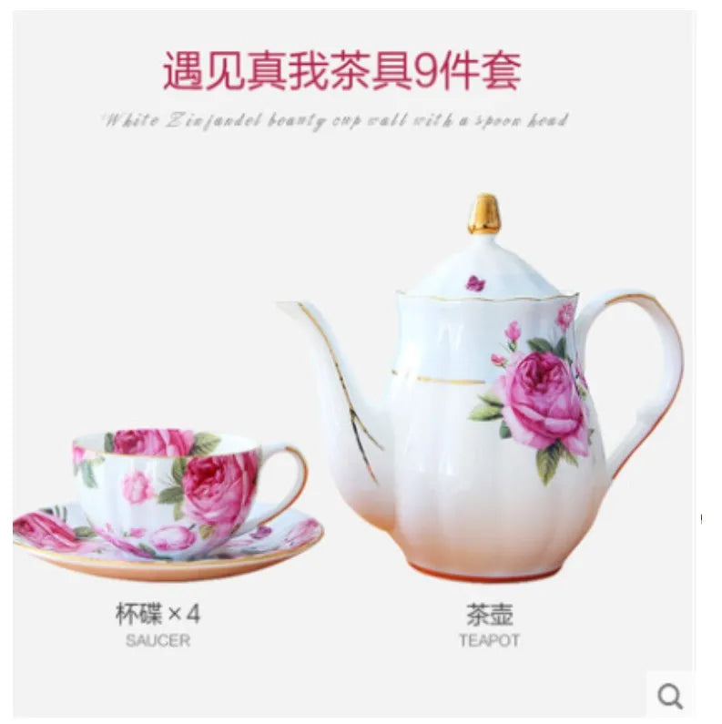 Royal European Bone China Afternoon Tea Set