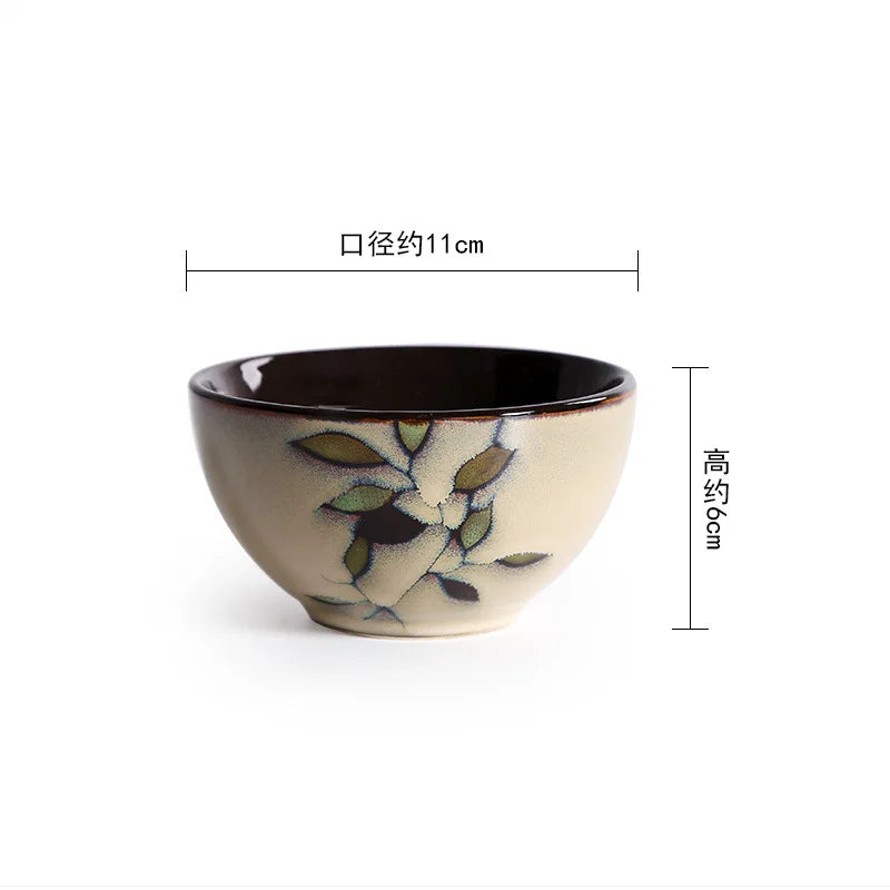 LingAo Creative Hand-Painted Ceramic Collection – Japanese & Korean Style