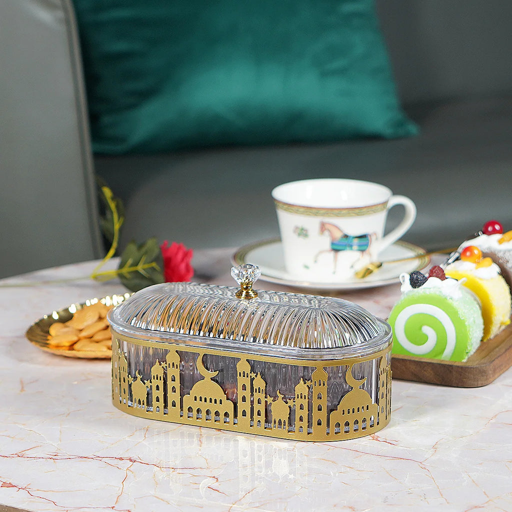 Eid Mubarak Decorative Candy & Nut Dish