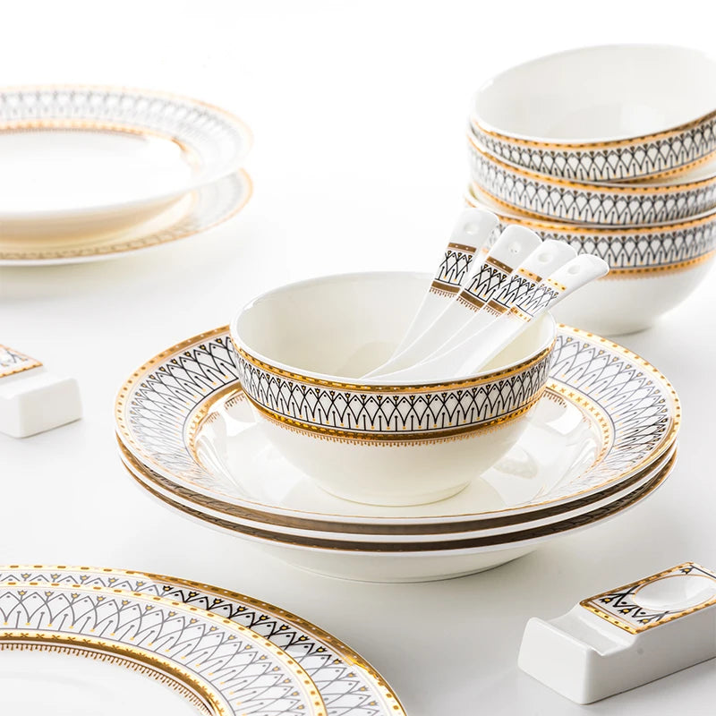 Nordic Porcelain Service Set.