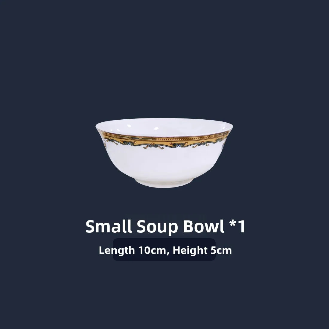 Imperial Gold Rim Bone China Collection – Build Your Own Dinner Set