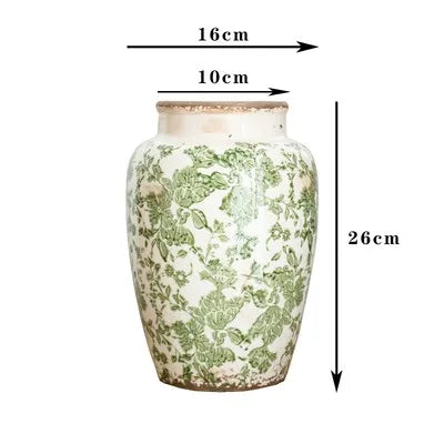 Eclectic Fusion Handmade Ceramic Vase – Medieval & Oriental Blend