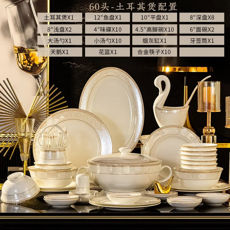 Grand Holiday 60-Piece Set.