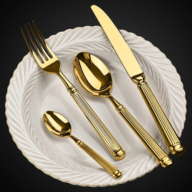 Golden Roman Architecture Set.