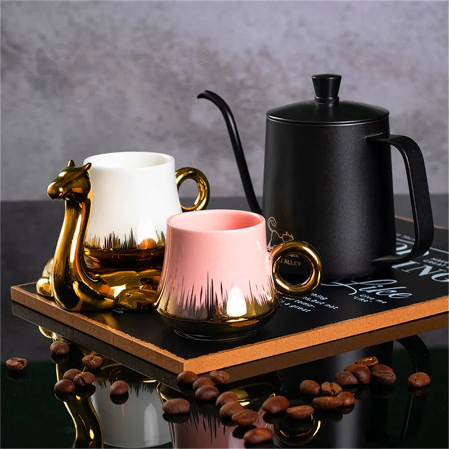 Novelty Camel Mug & Plate Set