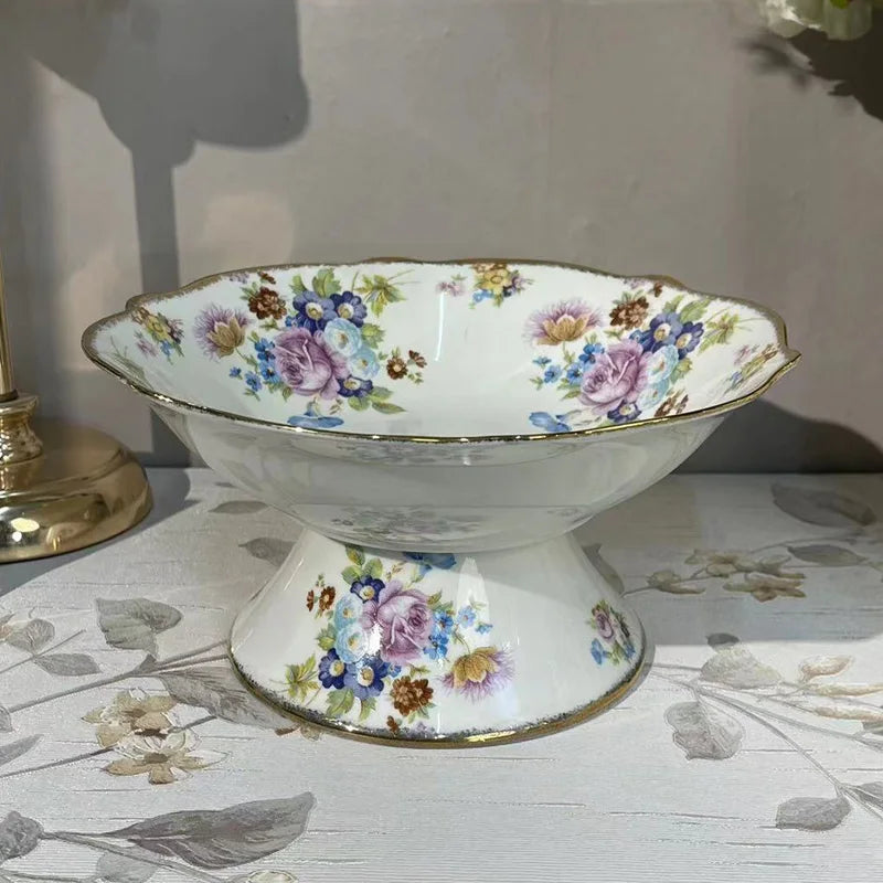 "European Elegance" Exquisite Bone China Coffee Cup & Tea Set