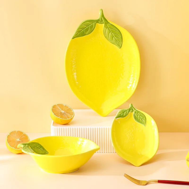 Vintage Lemon Teapot & Cup Set – Tania Bulhoes Inspired