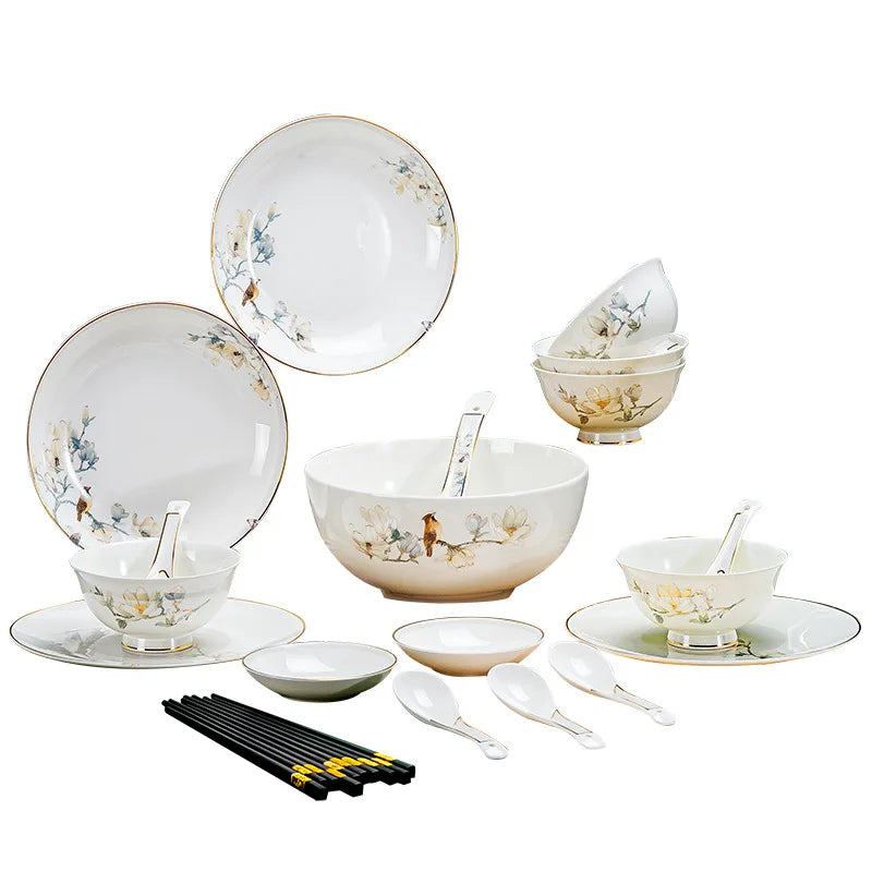 Royal Floral Dinner Set.