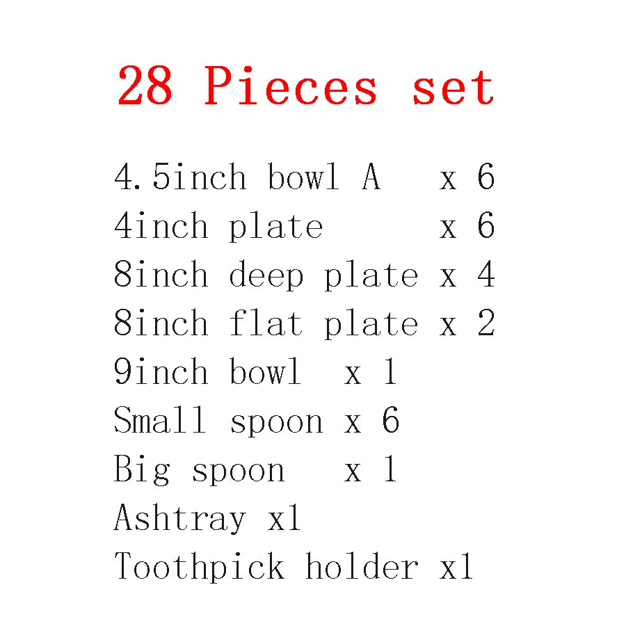 Jingdezhen Heritage Dinner Set.