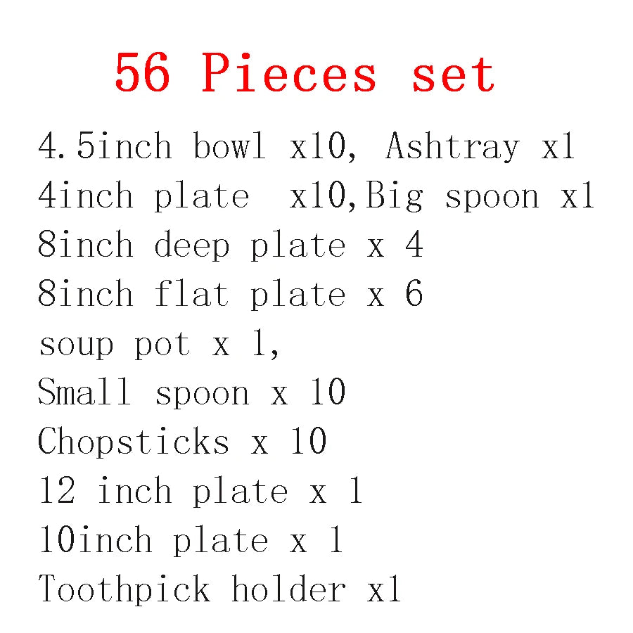 Jingdezhen Heritage Dinner Set.