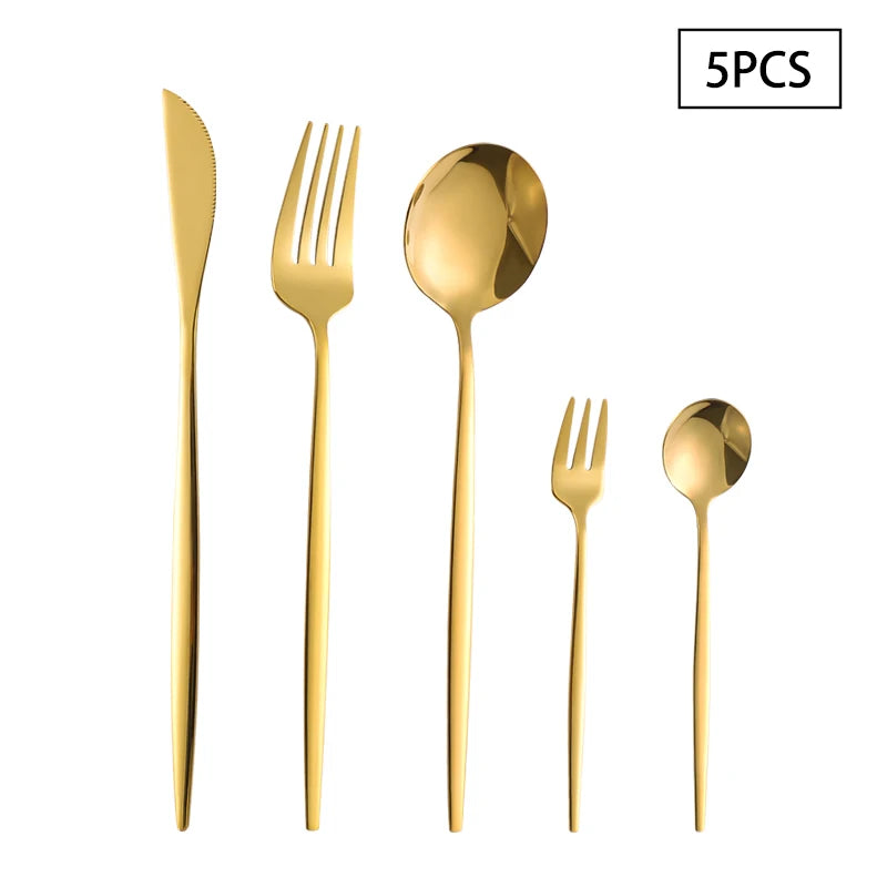 Luxe Hotel-Grade Silverware.