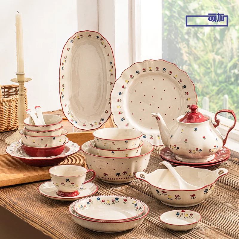 Aseel Vintage Ceramic Suite