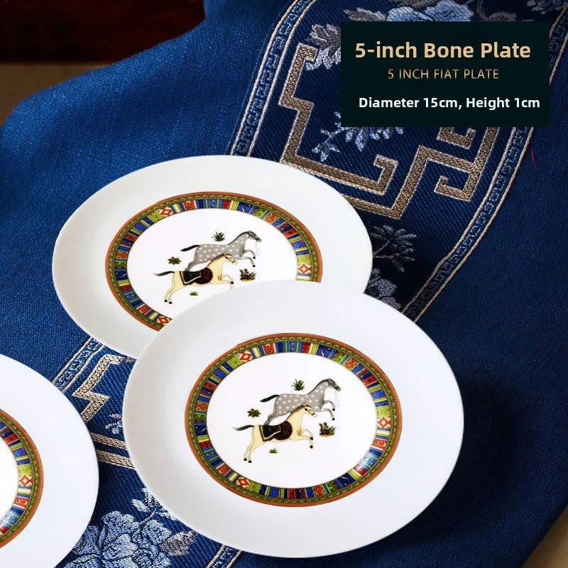 Imperial Gold Rim Bone China Collection – Build Your Own Dinner Set