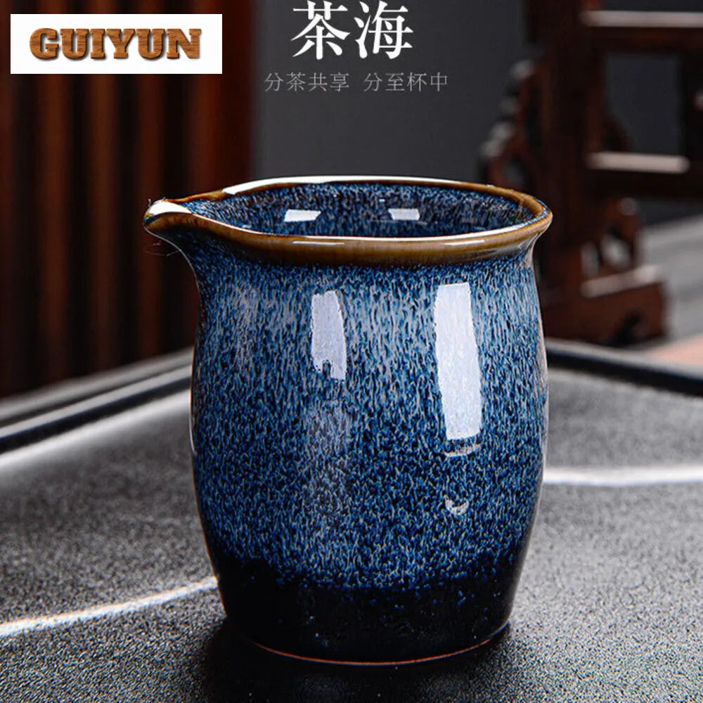 High-End Executive Chinese Tea Set (Ru Ware Edition)