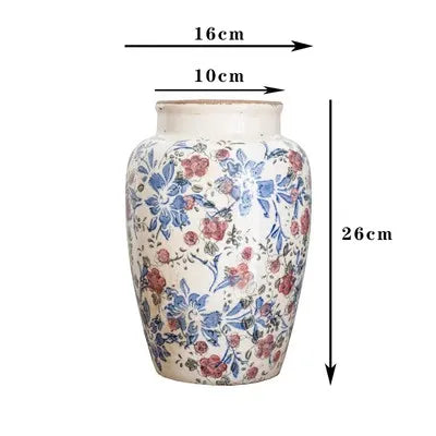 Eclectic Fusion Handmade Ceramic Vase – Medieval & Oriental Blend