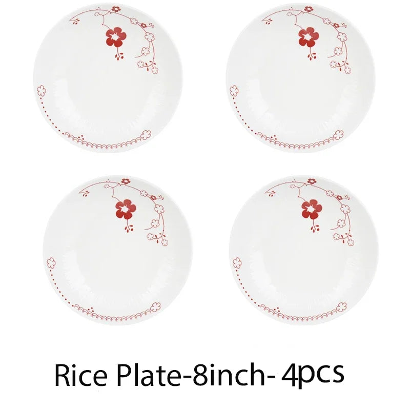 Vintage Floral Dinnerware.