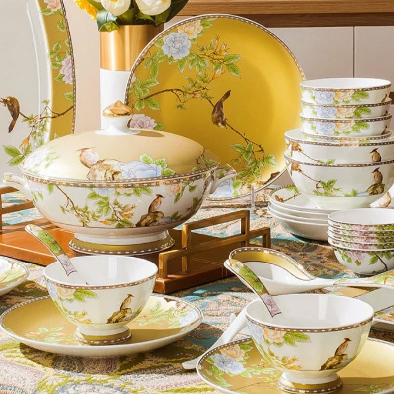 Oriental Blossom Dinner Set.