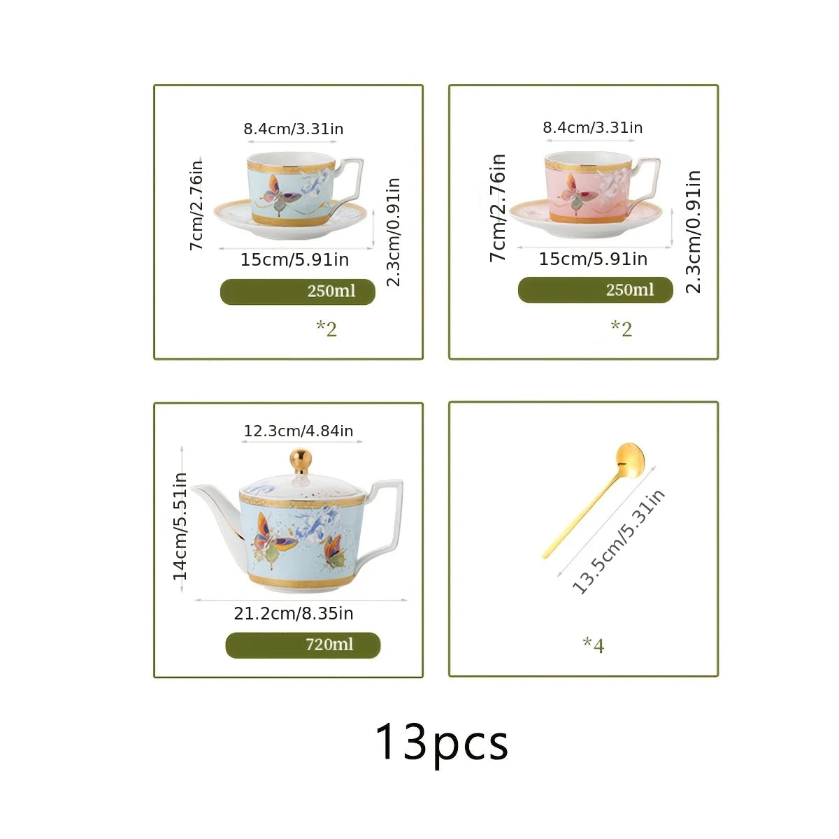 Vintage Royal Tea Collection.