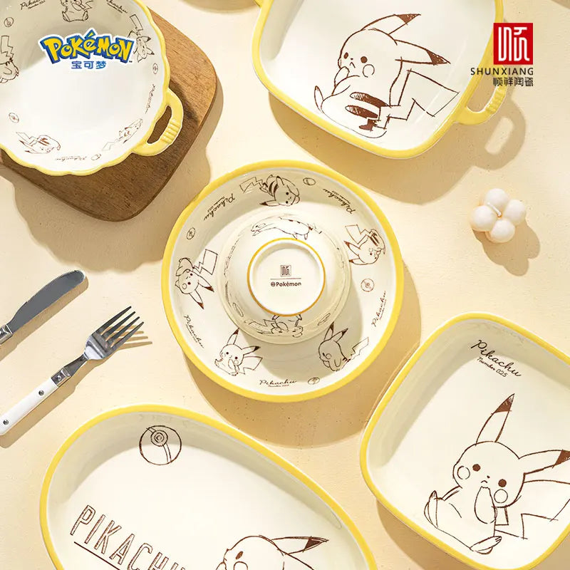 Official Pokemon Dinnerware.