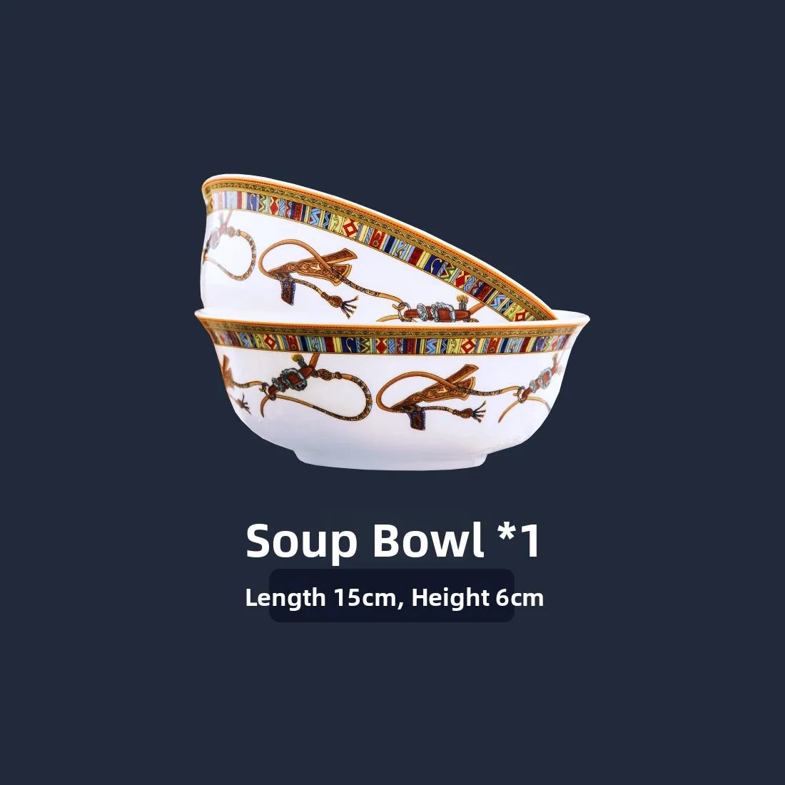 Imperial Gold Rim Bone China Collection – Build Your Own Dinner Set