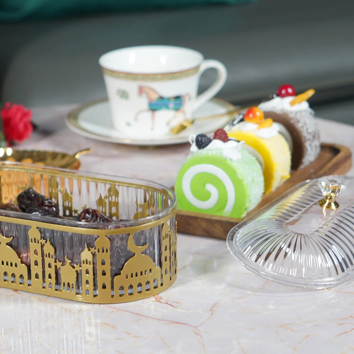 Eid Mubarak Decorative Candy & Nut Dish