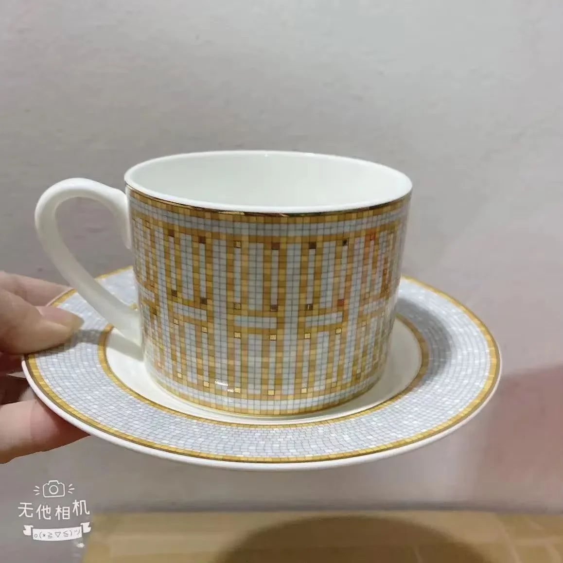 Modern Ceramic Drinking Cup Set – 12Pcs Novelty Gift Box