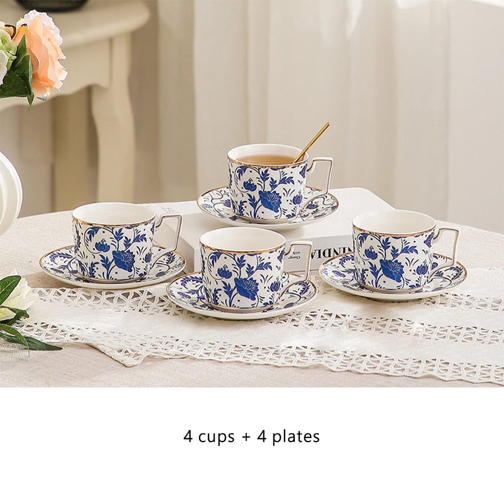 Royal Blue Ladies' Tea Set.
