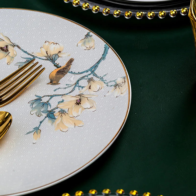 Royal Floral Dinner Set.