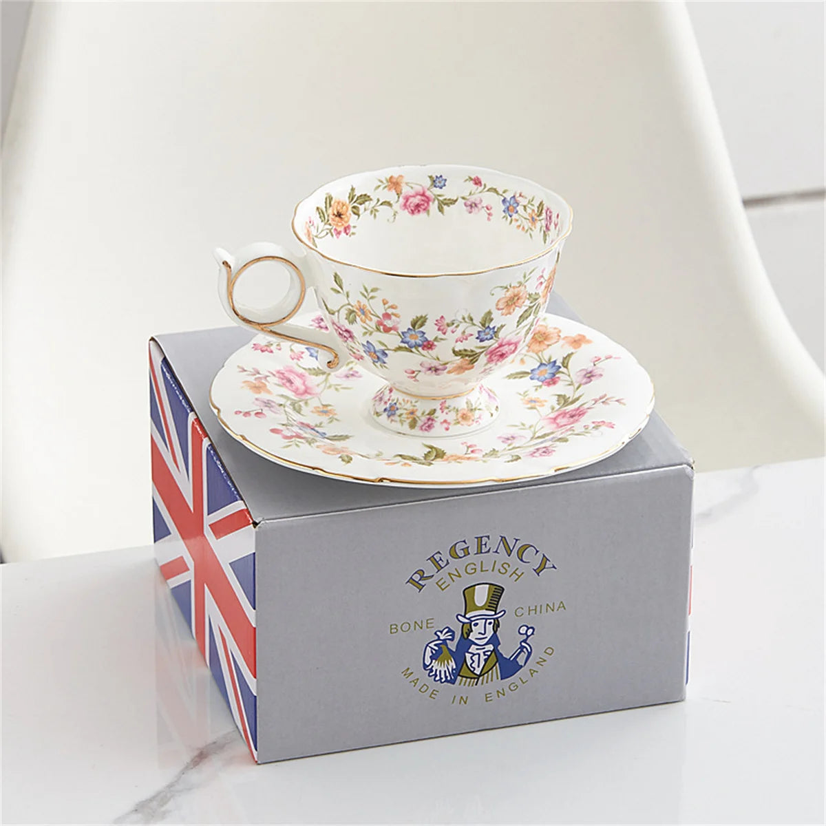 Luxury French Afternoon Tea Set (Bone China)
