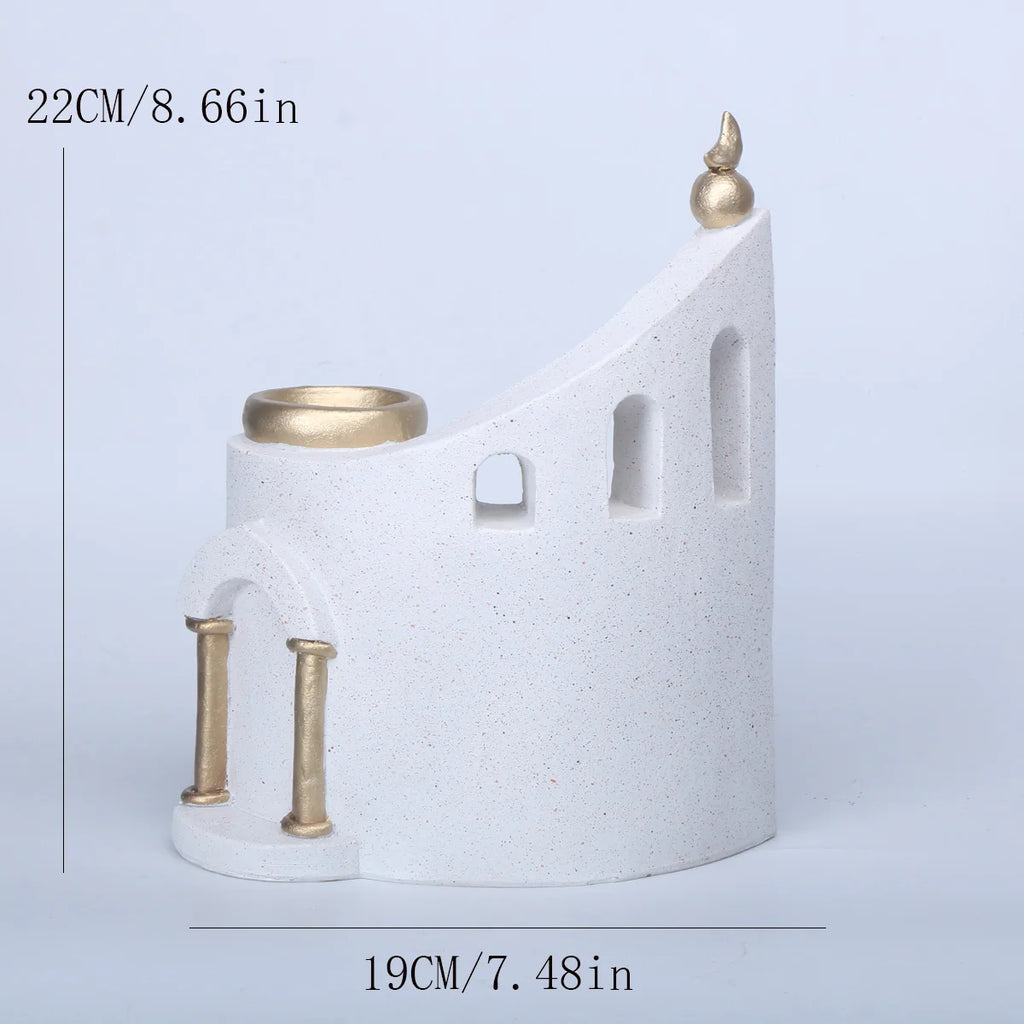 Spiritual Islamic Landmark Figurine for Office & Home