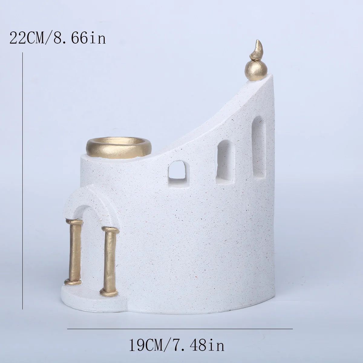 Spiritual Islamic Landmark Figurine for Office & Home