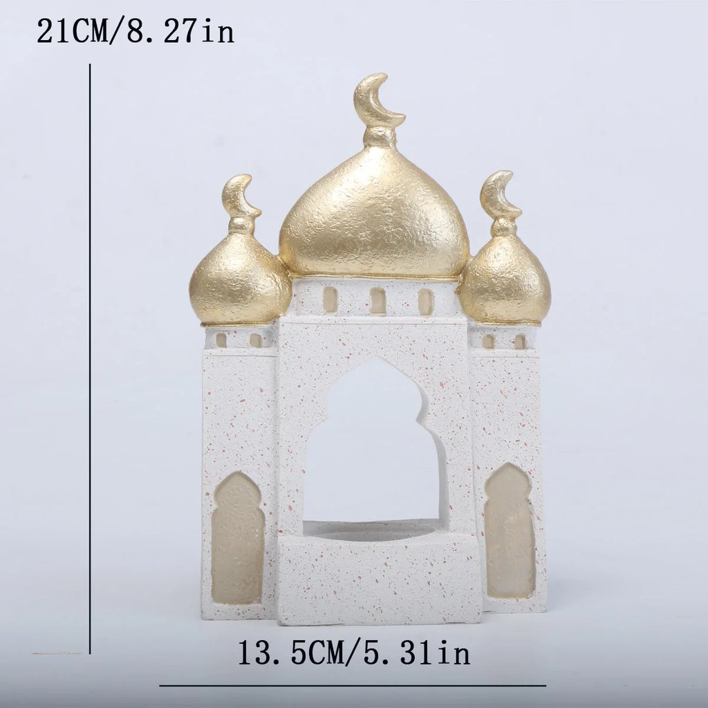 Middle Eastern Style Art Statue & Jewelry Box
