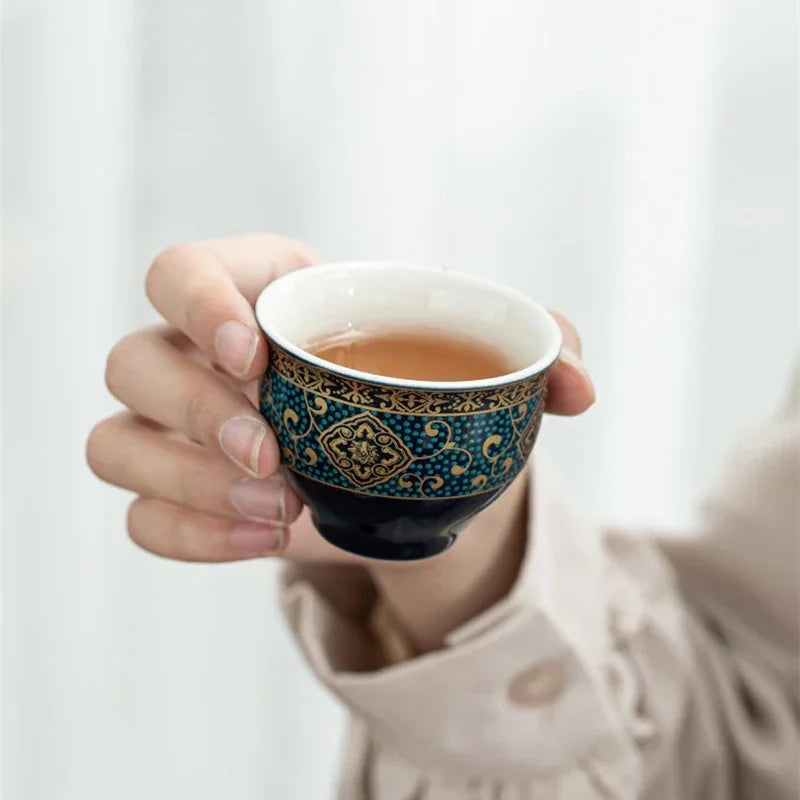 Portable 360° Rotating Ceramic Tea Maker