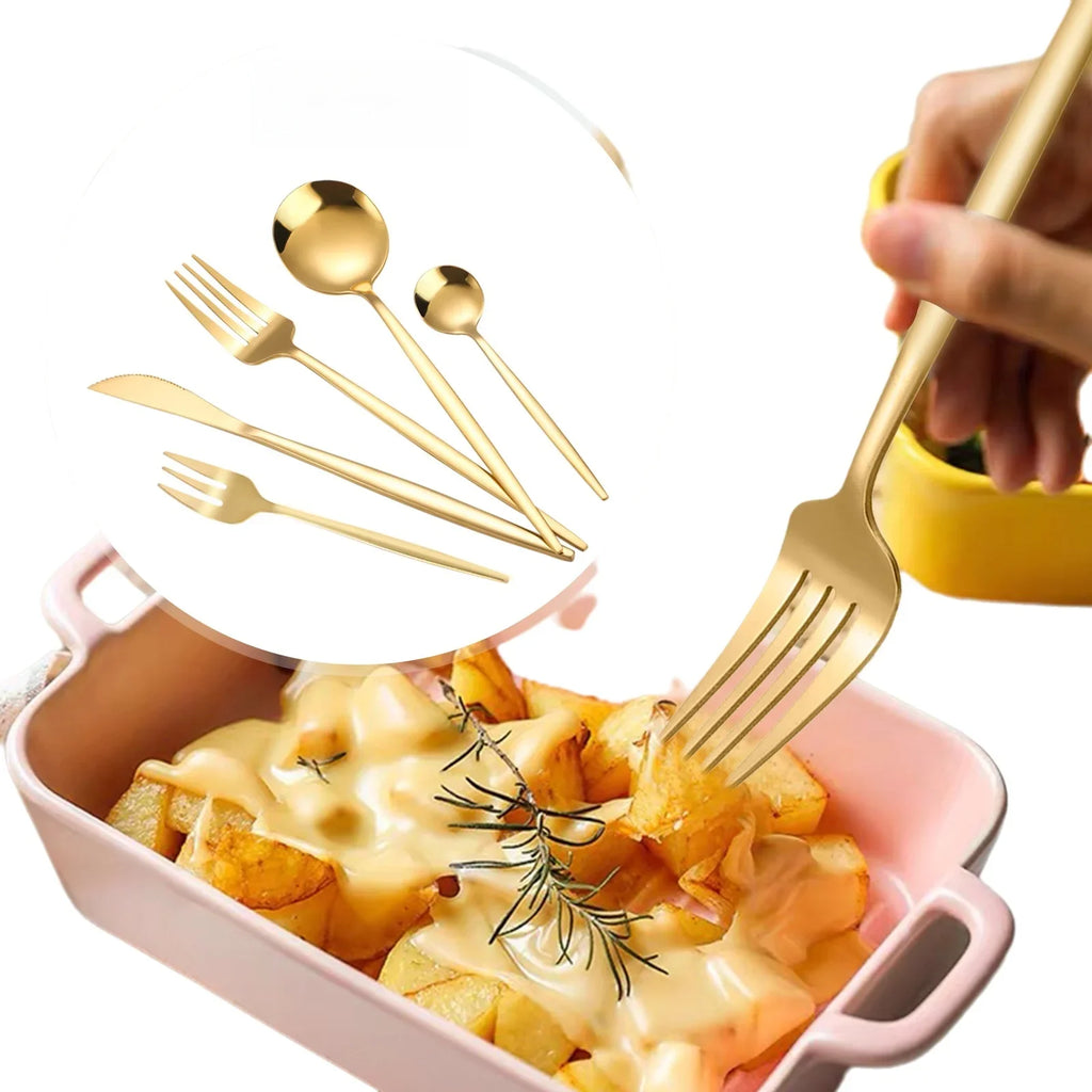 Luxe Hotel-Grade Silverware.