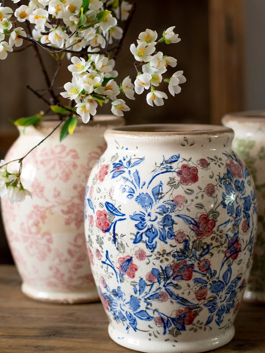 Eclectic Fusion Handmade Ceramic Vase – Medieval & Oriental Blend