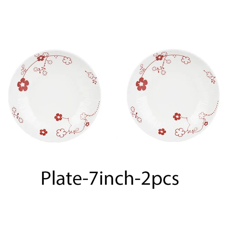 Vintage Floral Dinnerware.