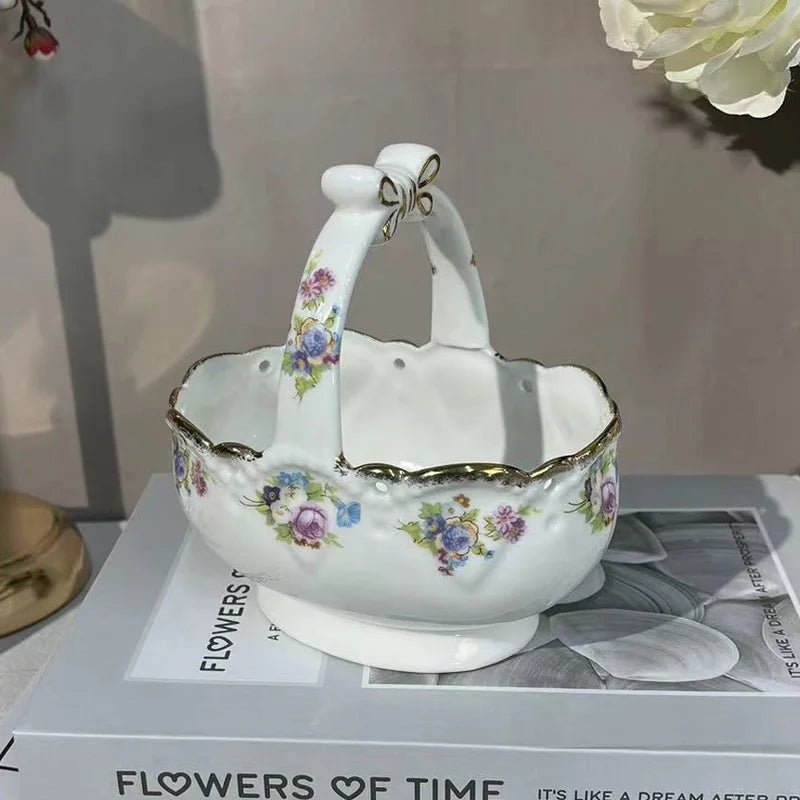 "European Elegance" Exquisite Bone China Coffee Cup & Tea Set