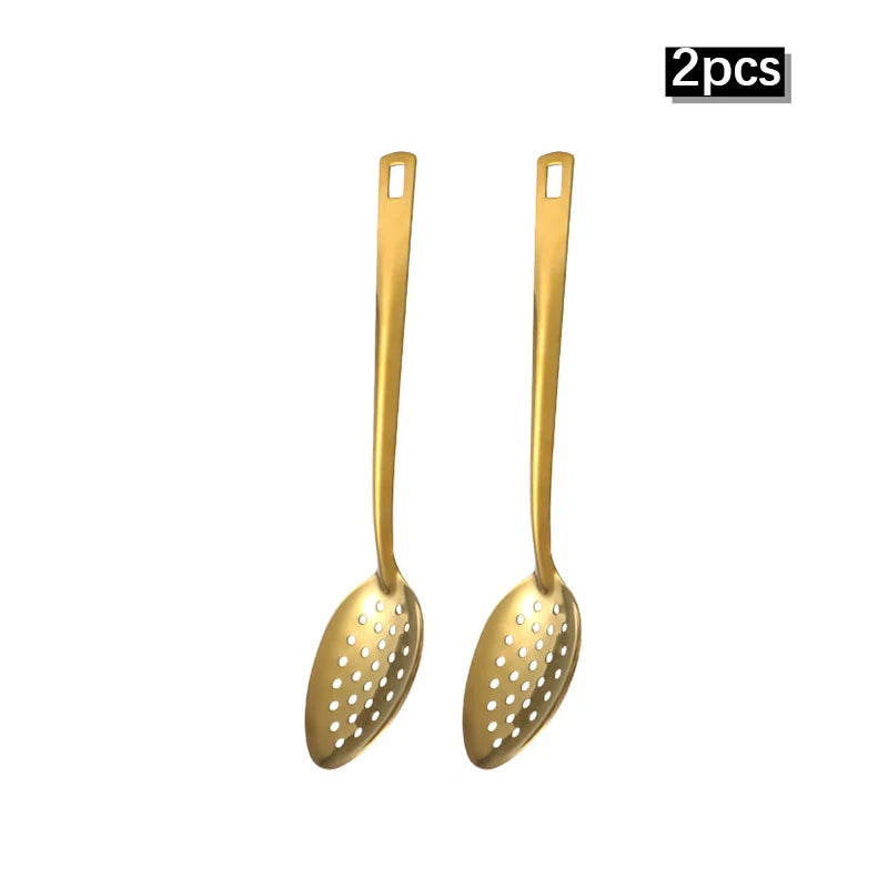 Diraa Golden Soup & Skimmer Set.