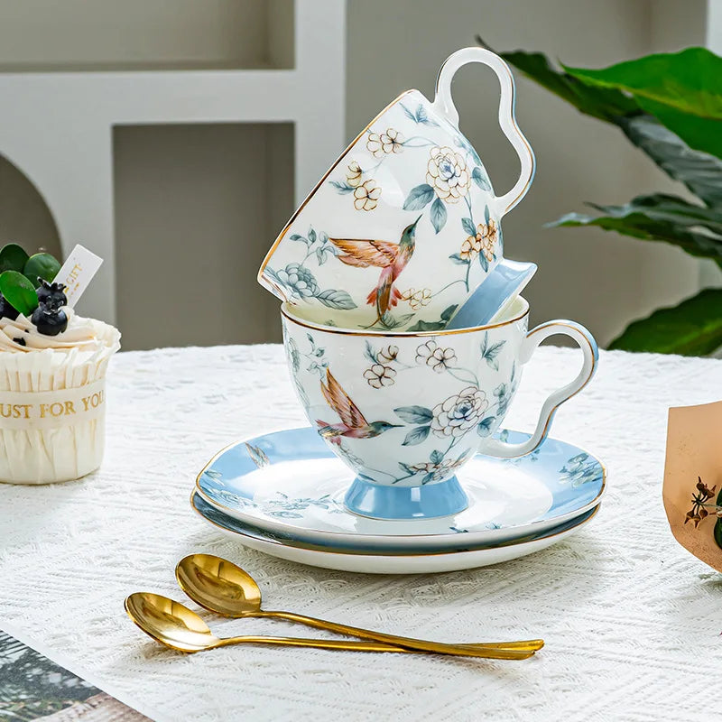 Light Luxury Ceramic Coffee Set (Housewarming Gift Box)