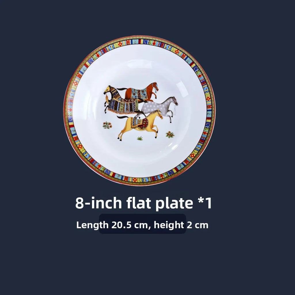 Imperial Gold Rim Bone China Collection – Build Your Own Dinner Set
