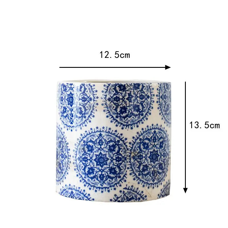 Eclectic Fusion Handmade Ceramic Vase – Medieval & Oriental Blend